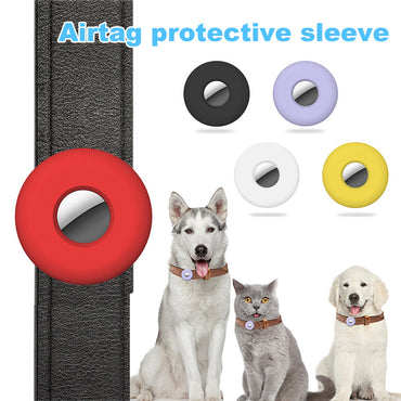 Growjaa wholesale custom airtag case food grade silicone single ear protective case