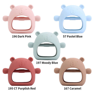 Baby teether toys Wholesale, Sensory Teether Silicone Baby Teething Ring Toy