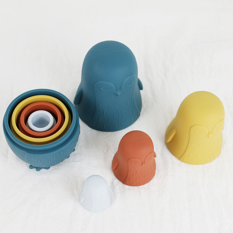 Креативные силиконовые игрушки оптом по индивидуальному заказу, силиконовые матрешки русские матрешки складывающиеся игрушки детские подарочные игрушки