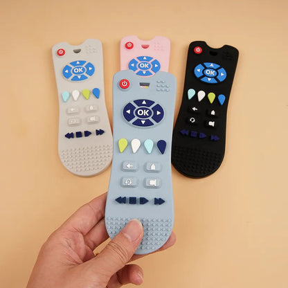 OEM/ODM Wholesale Baby Teething Silicone Remote Control Teether