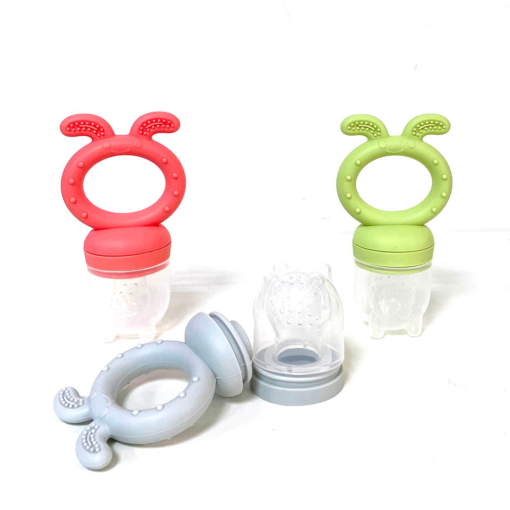 Silicone Fresh Food Pacifier Baby Fruit Feeder, Customized Baby Teether Feeder