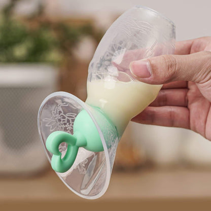 Großhandel BPA-freie manuelle Milchpumpe für schwangere Frauen, Silikon, Stillmilch