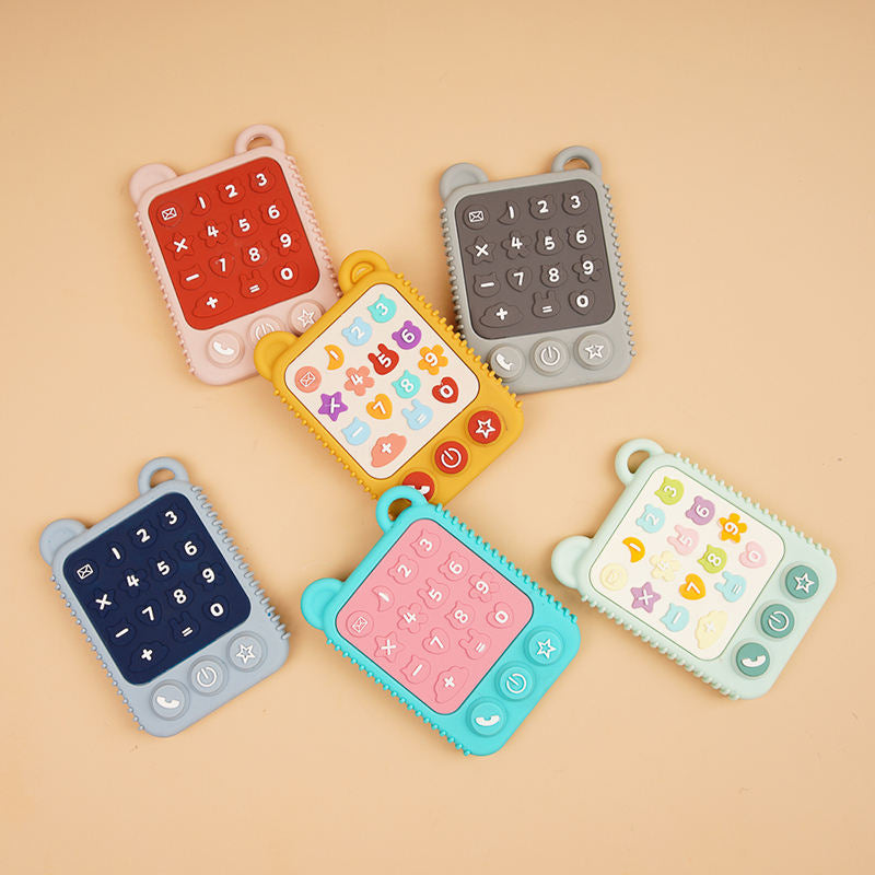 OEM/ODM Wholesale Baby Teething Silicone Remote Control Teether