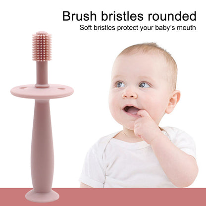 Wholesale Baby Silicone Toothbrush, Children Training Brush Teething Teether