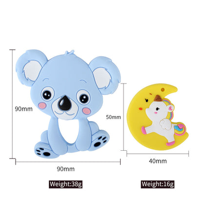Silicone Manufacturer Silicone Baby Toys Food Grade BPA Free Cute Animal Baby Silicone Teether