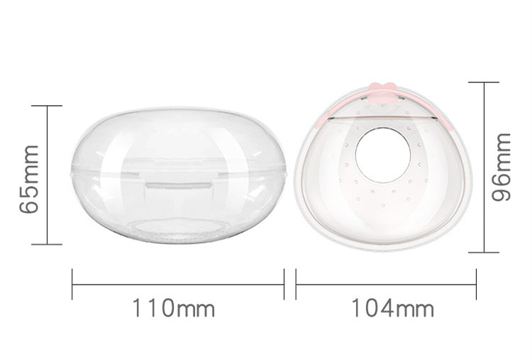 OEM Manufacture Silicone Breast Milk Collector Shells With Plug Breastmilk Storage Collection Cups Customized Wholesale