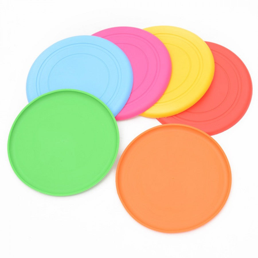 Soft Silicone Pet Frisbee for Dogs, Bulk Buy Silicone Dog Toys