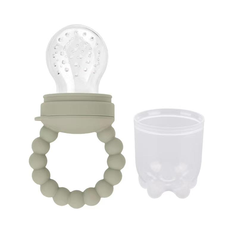 Silicone Baby Feeder Wholesale Custom, Hot selling Lovely Safe Easy baby fruit food Pacifier feeder for baby, 2023 Popular