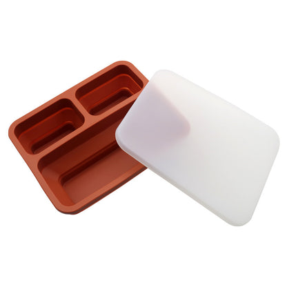 Growjaa creative food-grade silicone collapsible lunch box