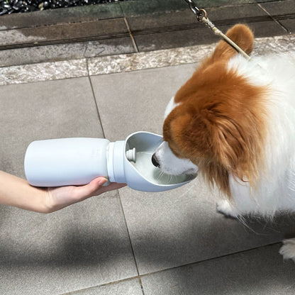 OEM ODM Миски для домашних животных Экологичные 550 мл Складные портативные уличные силиконовые миски для путешествий Бутылка для воды для домашних животных для собак